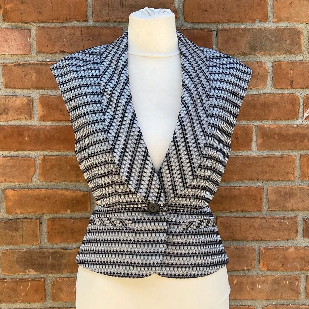 BCBGMaxAzria Kimmie the Kimono Vest